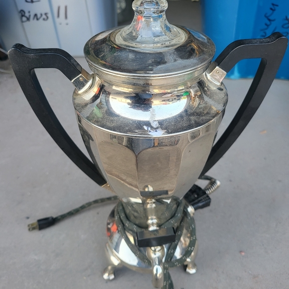 Vtg 57' Westinghouse Electric Urn Style Percolator USA Mansfield Works since1918 - Picture 1 of 4